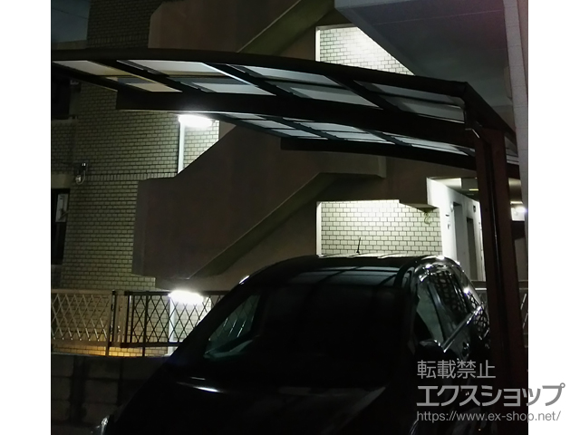 大阪府吹田市ののカーポート プレシオスポート 積雪〜20cm対応 施工例