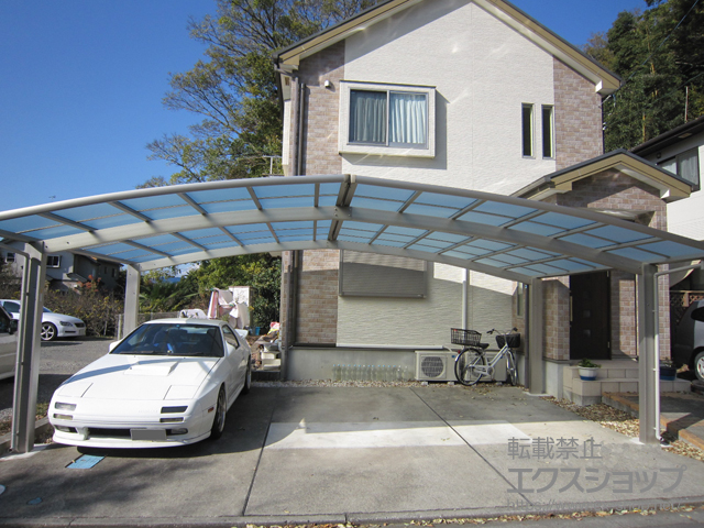 神奈川県中郡大磯町ののカーポート レイナトリプルポートグラン　積雪〜20cm対応 施工例