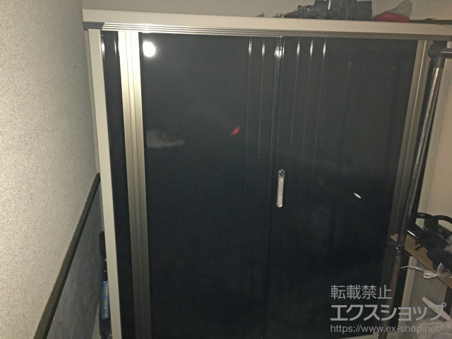 神奈川県川崎市のの物置・屋外倉庫 グランプレステージジャスト（M-159BT WK） 施工例