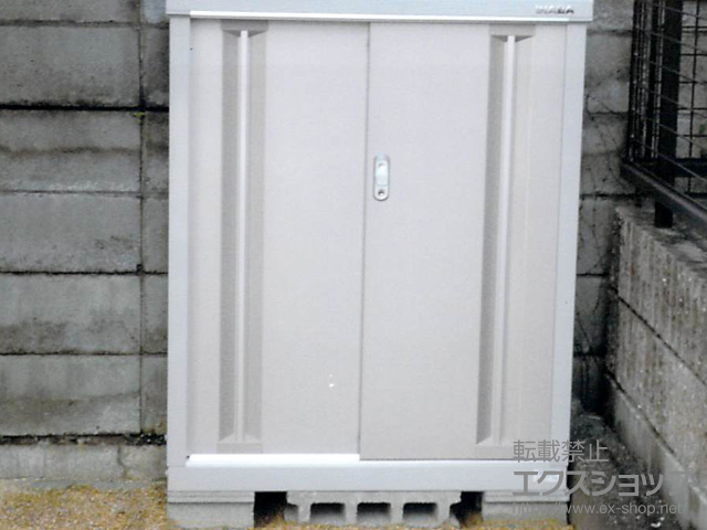 岡山県岡山市のの物置・屋外倉庫 シンプリー 一般型（MJX-094B AR ） 施工例