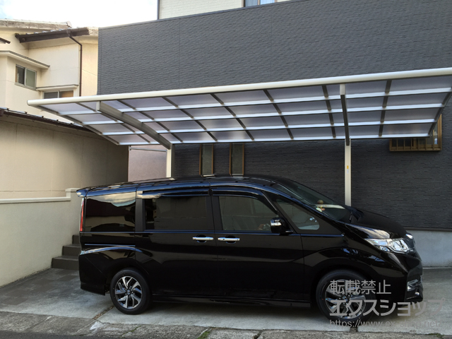 大分県別府市ののカーポート レイナポートグラン　積雪〜20cm対応 施工例