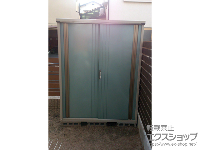 広島県広島市のの物置・屋外倉庫 グランプレステージジャスト（M-159AF WG） 施工例