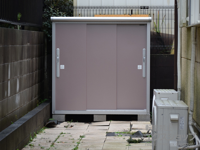 千葉県四街道市のの物置・屋外倉庫 エスモ 一般型（ESD-1509EGL MR） 施工例