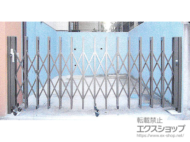 埼玉県さいたま市ののカーゲート アルシャインII M型 Aタイプ ノンレール 片開き 310S 施工例