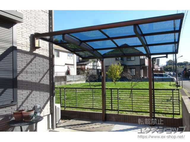 東京都町田市ののサイクルポート・駐輪場 プレシオスポート ミニ 積雪〜20cm対応 施工例