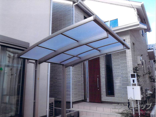 大阪府三島郡島本町ののサイクルポート・駐輪場 プレシオスポート ミニ 積雪〜20cm対応 施工例