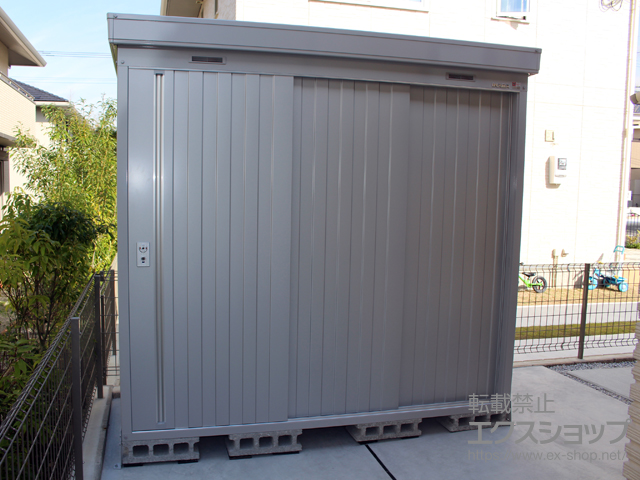福岡県北九州市のの物置・屋外倉庫 ネクスタ 一般型（NXN-21S FS） 施工例