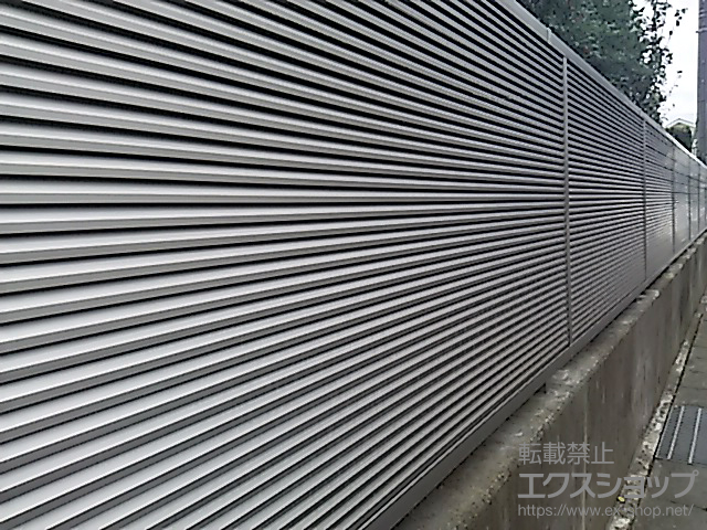 静岡県沼津市ののフェンス・柵 ライシスフェンス13型 フリーポールタイプ 施工例