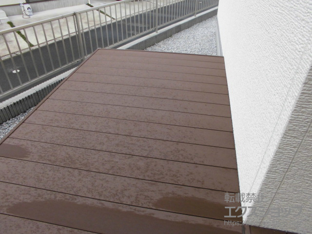 福岡県北九州市ののウッドデッキ マージウッドデッキ 施工例