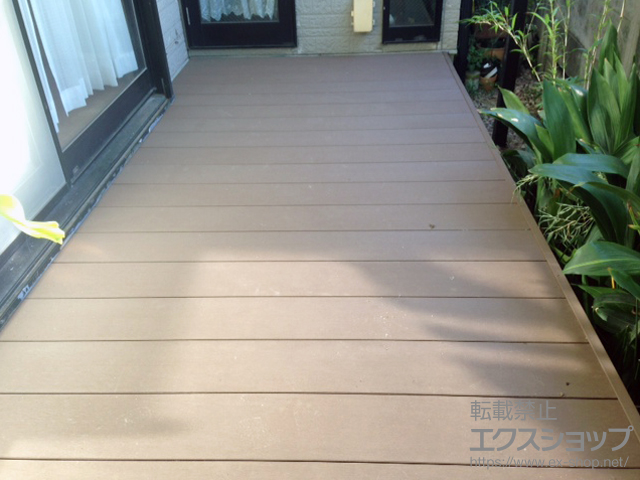 東京都品川区ののウッドデッキ マージウッドデッキ 施工例