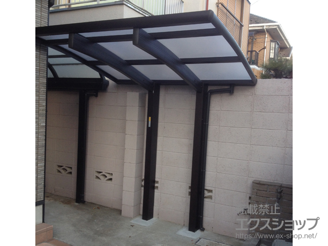 東京都西東京市ののサイクルポート・駐輪場 レイナポートグランミニZ 積雪〜20cm対応 施工例