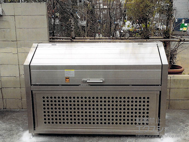 神奈川県横浜市ののゴミステーション ゴミストッカー PS型 一般型(GPS-1812-08SC) 施工例