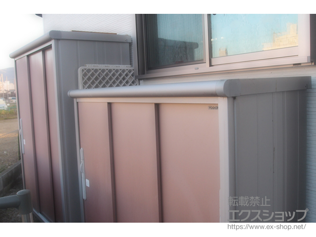 兵庫県姫路市のの物置・屋外倉庫 エスモ 一般型（ESD-1507AGL MR） 施工例