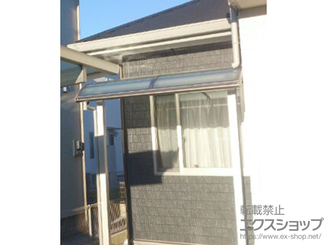 茨城県筑西市ののテラス屋根 ヴェクターテラス R型 テラスタイプ 単体 積雪〜20cm対応 施工例