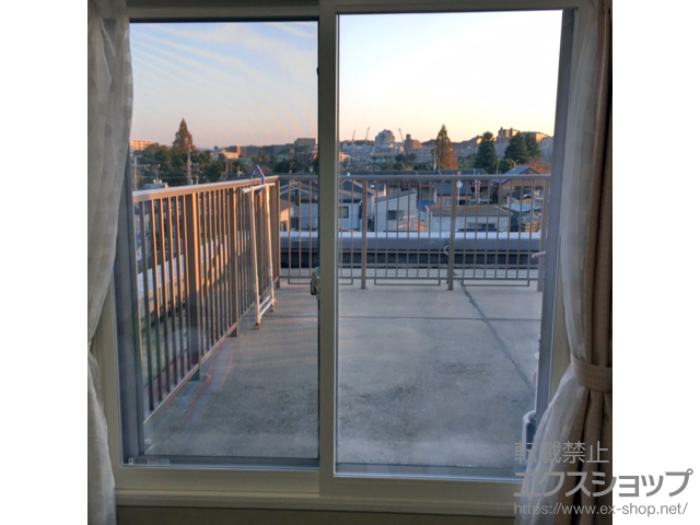 大阪府豊中市のの二重窓（内窓） プラマードU 引違い窓 2枚建 施工例