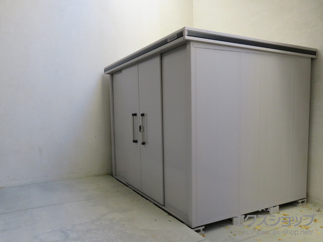 東京都文京区のの物置・屋外倉庫 エルモ 一般型（LMD-2922H-CB） 施工例