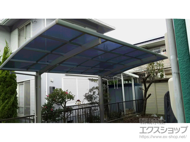 広島県東広島市のの プレシオスポート 積雪〜20cm対応 施工例