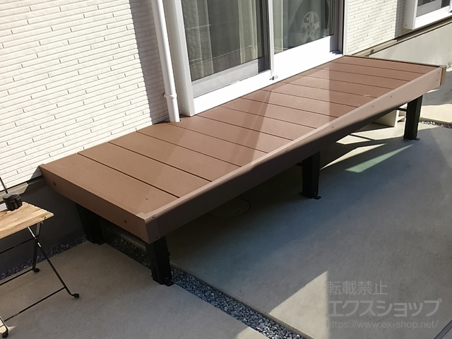 神奈川県秦野市ののウッドデッキ マージウッドデッキ 施工例