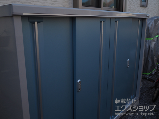 埼玉県川口市のの物置・屋外倉庫 シンプリー 一般型（MJX-135B-AB） 施工例