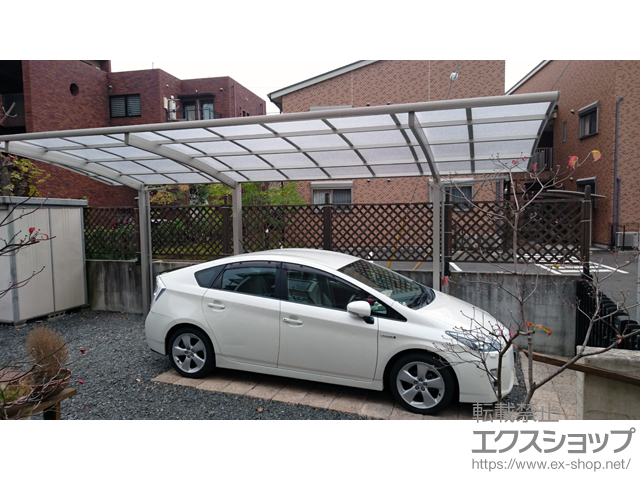大阪府箕面市ののカーポート レイナポートグラン 延長　積雪〜20cm対応 施工例