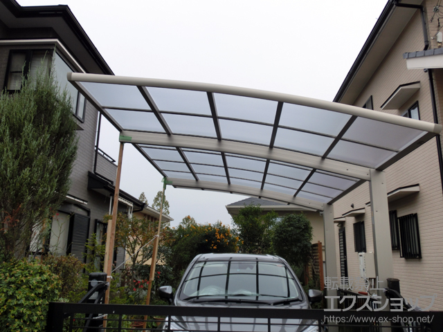 奈良県奈良市ののカーポート レイナポートグラン　積雪〜20cm対応 施工例