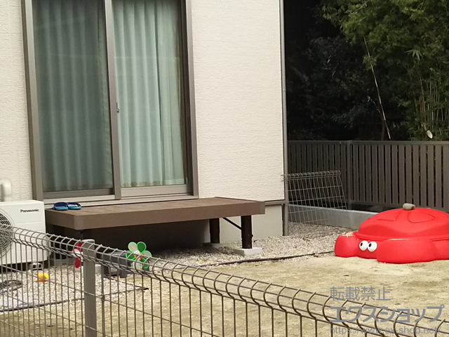 愛知県津島市ののウッドデッキ マージウッドデッキ 施工例