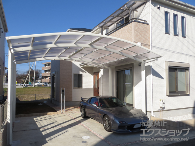 埼玉県さいたま市ののカーポート レイナツインポートグラン　積雪〜20cm対応 施工例