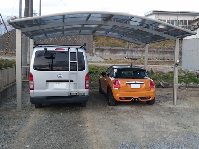 宮城県亘理郡山元町ののカーポート レイナツインポートグラン 積雪〜20cm対応 施工例