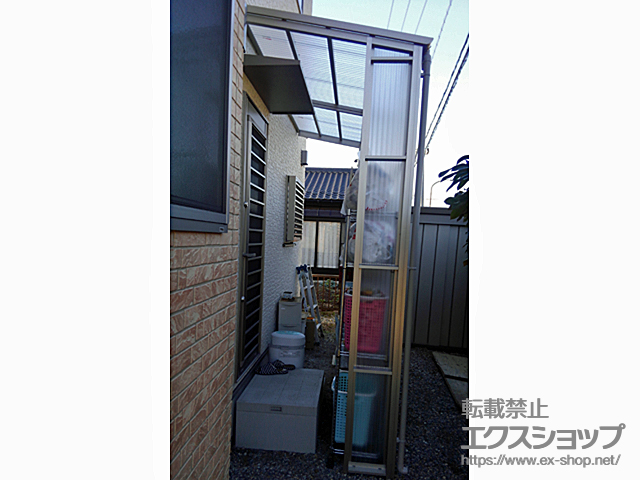 長野県安曇野市ののストックヤード ストックヤードII 両袖タイプ 積雪〜50cm対応 施工例