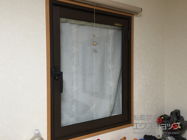 埼玉県所沢市のの二重窓（内窓） プラマードU 内開き窓 内観右勝手 施工例