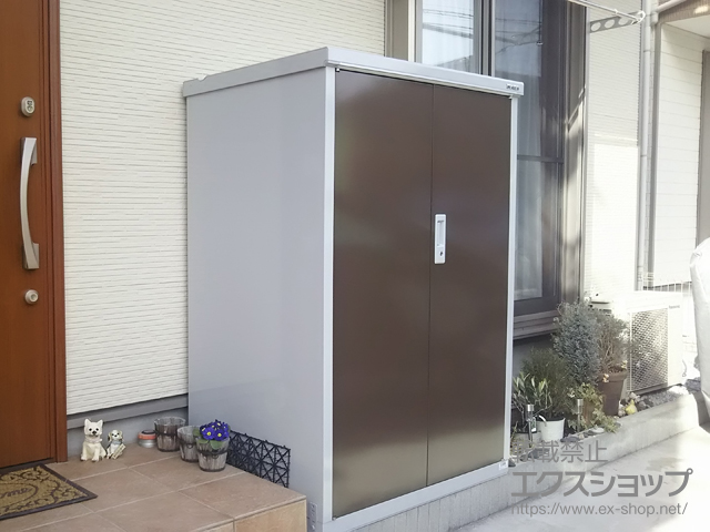 埼玉県川口市のの物置・屋外倉庫 アイビーストッカー 一般型(BJX-117D) 施工例