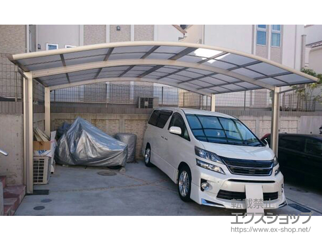 神奈川県横浜市ののカーポート レイナツインポートグラン　積雪〜20cm対応 施工例