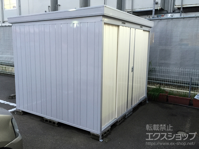 石川県加賀市のの物置・屋外倉庫 ネクスタ 多雪地型（NXN-60S-FW） 施工例