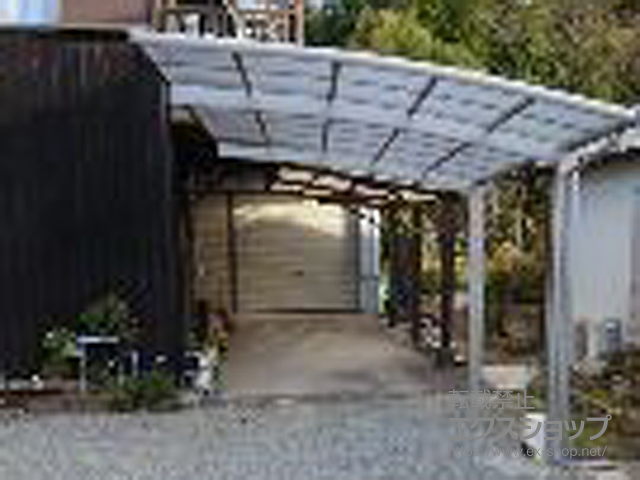 兵庫県加東市ののカーポート レイナポートグラン　積雪〜20cm対応 施工例