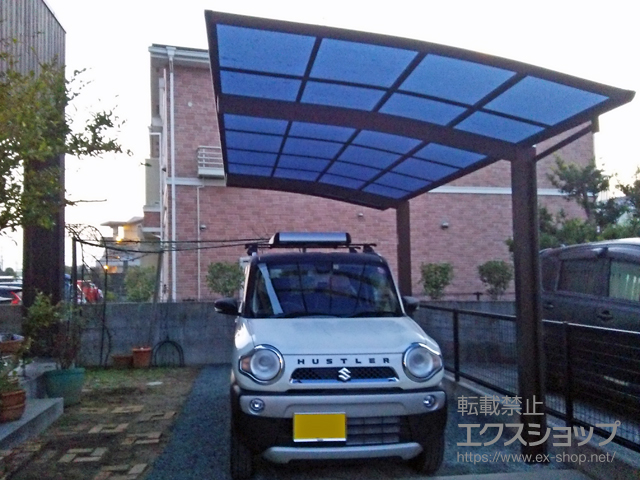 熊本県熊本市ののカーポート プレシオスポート 積雪〜20cm対応 施工例