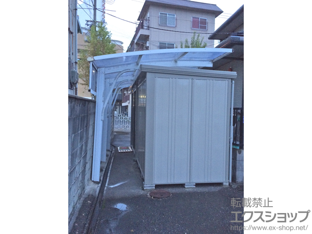 大阪府池田市のの物置・屋外倉庫 Mr.ストックマンダンディ 一般型(ND-4415-B) 施工例