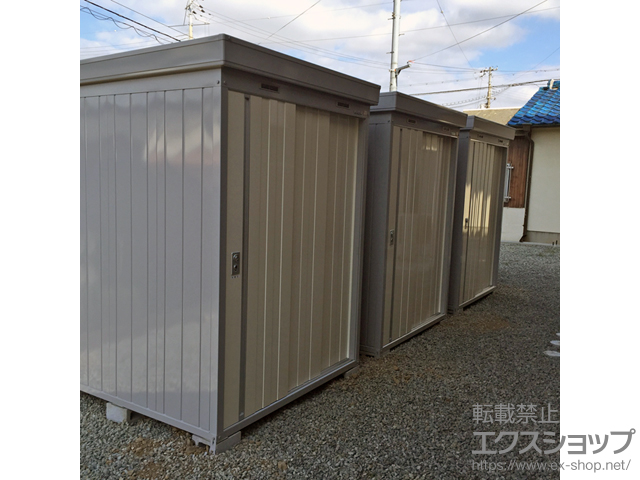 兵庫県小野市のの物置・屋外倉庫 ネクスタ 一般型（ NXN-33CS-FW） 施工例