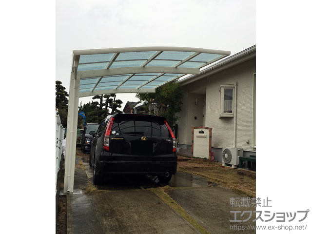 佐賀県佐賀市ののカーポート レイナポートグラン　積雪〜20cm対応 施工例