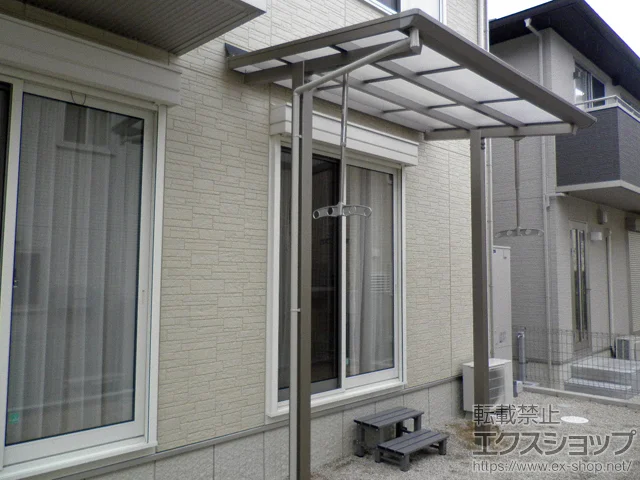 三協アルミのバルコニー「スーパーエリーバ」を新設 備前市L社 | 岡山で建材・エクステリアの事なら三井商会へ