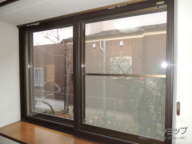 埼玉県戸田市のの二重窓（内窓） インプラス ダストバリア仕様 引違い窓 2枚建 施工例