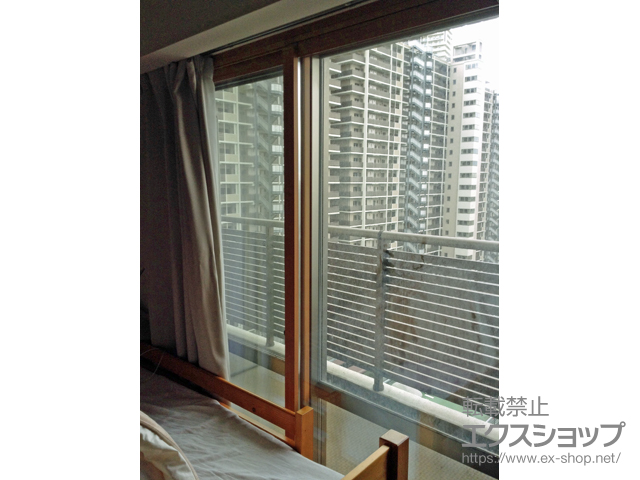 千葉県千葉市のの二重窓（内窓） インプラス ダストバリア仕様 引違い窓 2枚建 施工例