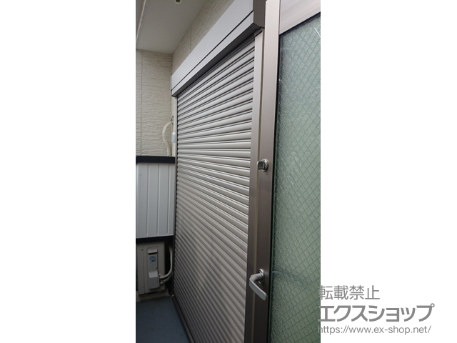 東京都福生市のの二重窓（内窓）、窓シャッター リフォームシャッター イタリヤ 手動式 施工例