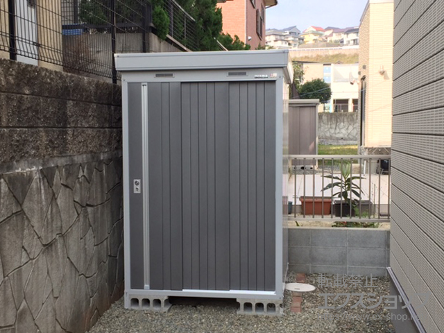 大分県大分市のの物置・屋外倉庫 ネクスタ 一般型（NXN-20CS-PG） 施工例