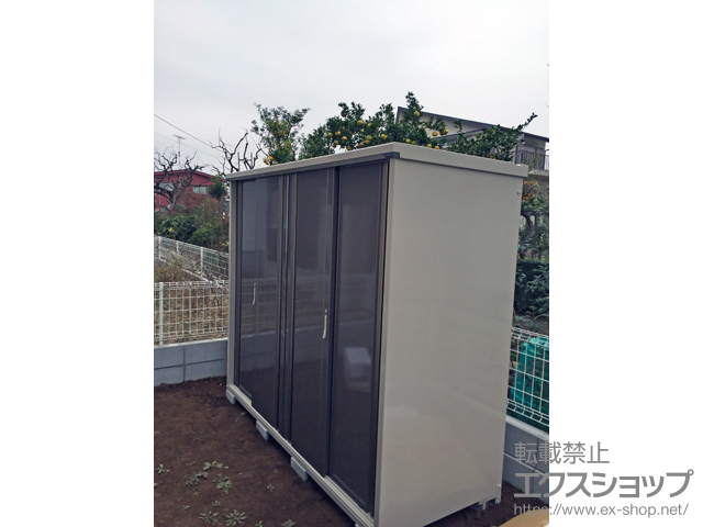 埼玉県川越市のの物置・屋外倉庫 グランプレステージジャスト(M-229A-F-WB) 施工例