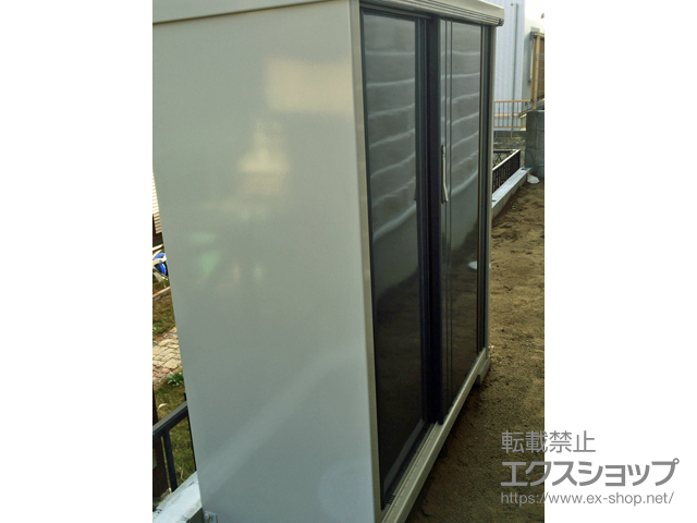 千葉県四街道市のの物置・屋外倉庫 グランプレステージジャスト 一般型（M-135C-T-WJ） 施工例