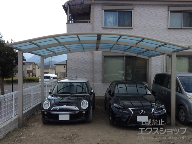 和歌山県橋本市ののカーポート レイナツインポートグラン　積雪〜20cm対応 施工例