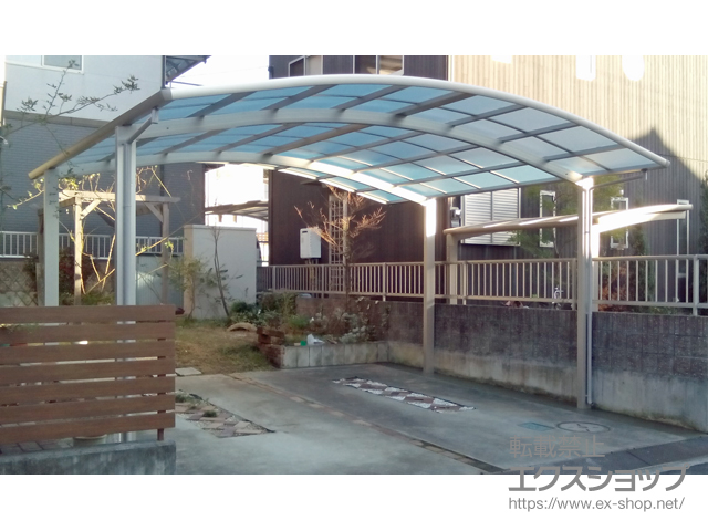 香川県高松市ののカーポート レイナツインポートグラン　積雪〜20cm対応 施工例