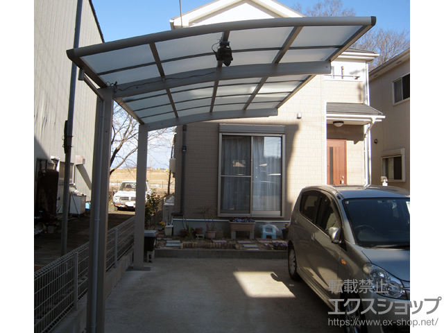 岐阜県各務原市ののカーポート レイナポートグラン 積雪〜20cm対応 施工例