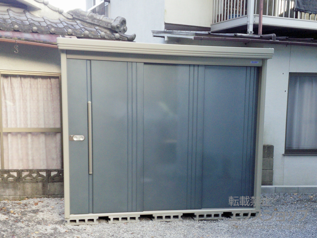 大分県別府市のの物置・屋外倉庫 Mr.ストックマンダンディ 一般型（ND-2515-J） 施工例