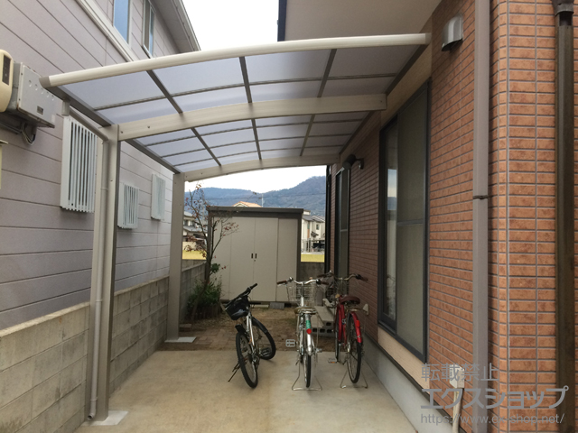 香川県高松市ののカーポート プレシオスポート　積雪〜20cm対応 施工例